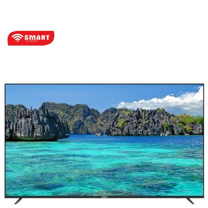 SMART TECHNOLOGY 75" UHD TV WIFI + BVBT2/S2/SUPPORT-STT-5075SA