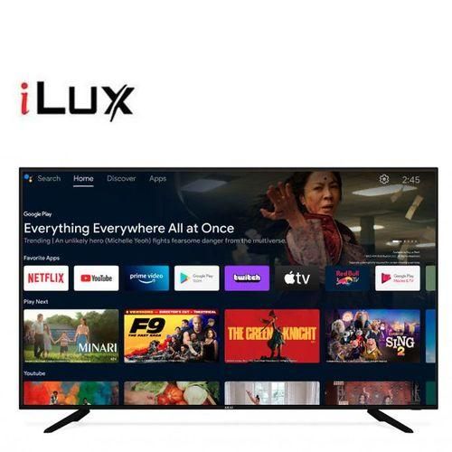 Ilux Smart TV LED - 75" - 4K Ultra HD - ILTV75WS - Noir - Garantie 12 Mois