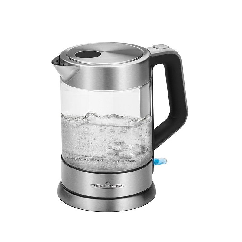 Moulinex Bouilloire Électrique - 1.7 Litres - 1850-2200 W - En verre transparent - Garantie 3 Mois