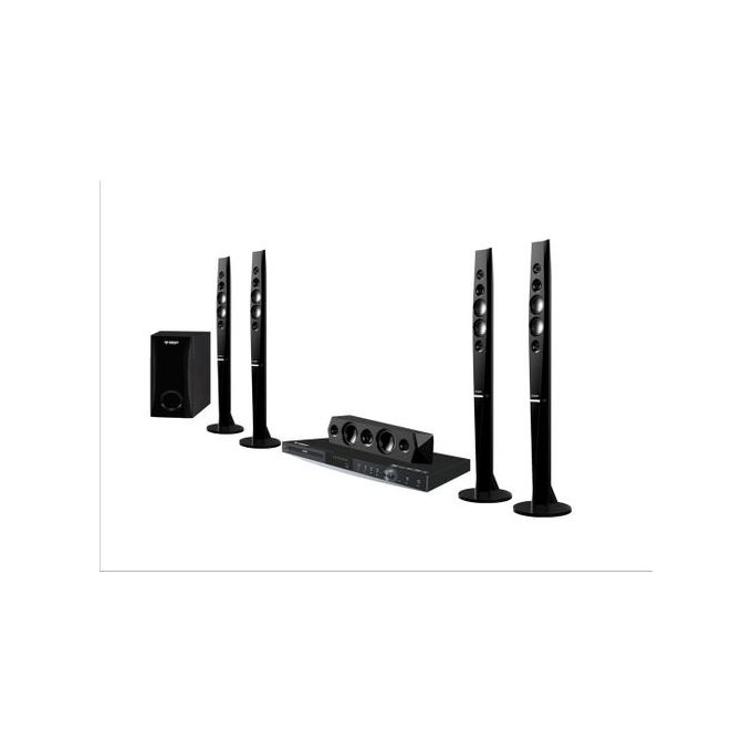 Home Cinéma SMART TECHNOLOGY STH-919 - DVD - VCD - CD - DVD-9 - MP3 - MPEG - Noir - Garantie 06 Mois