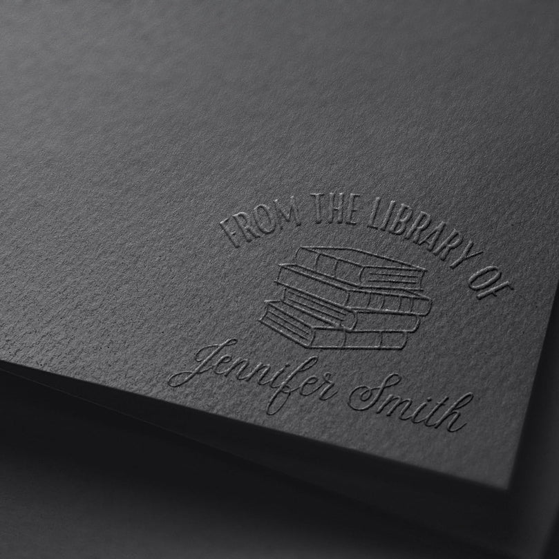 Tampon SEC à gaufrer Personnalisé Idéal pour Attestation foncière, Certificat, Diplôme, Acte notarié, Titre foncier, Livre pour papier - Idéal pour un cadeau ou une occasion spéciale - Différents motifs