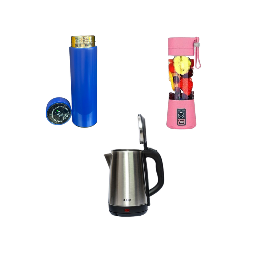 PACK ( mixeur portable / thermos / bouilloire )