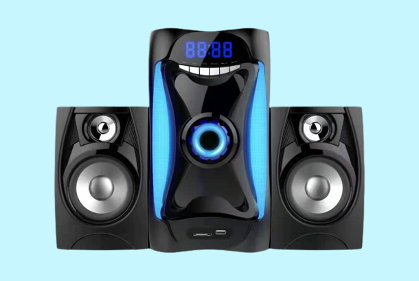 Original Super Power OP-525 Woofer Haut Parleur USB/SD/FM/BLUETOOTH