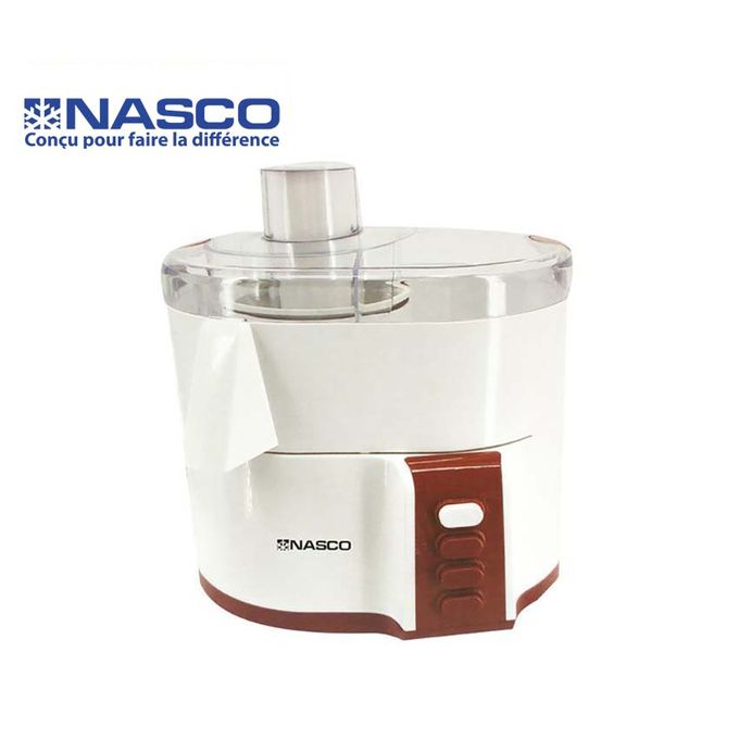 Mixeur Multifonction NASCO 4 en 1 - JE6010-GS - 1000 - 1500 ML - Blanc/Rouge