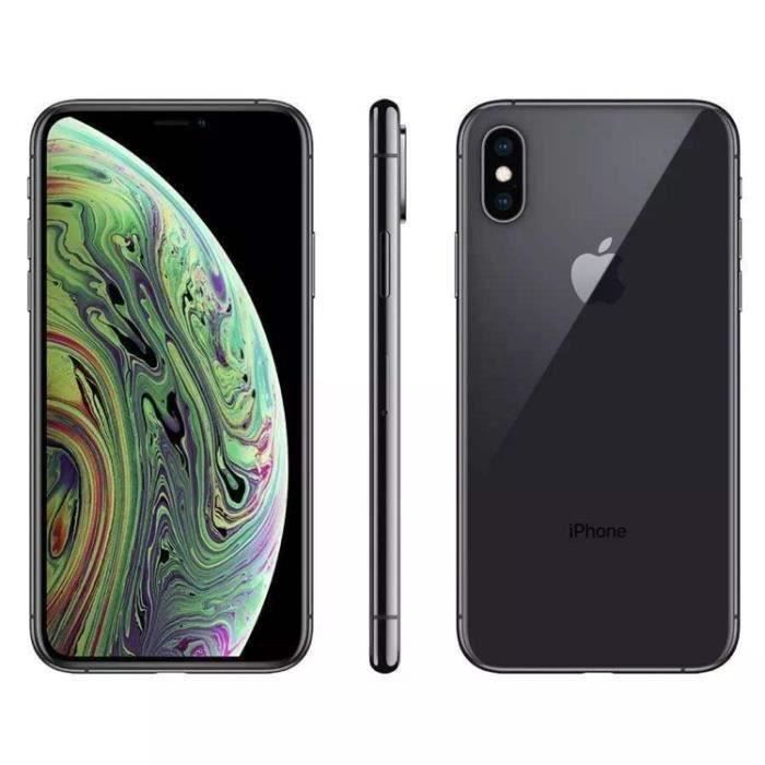 Apple IPhone Xs – 5.8" - 4G - 64Go - RAM 4Go - 12Mpx - ID Face – Reconditionné - Garantie 1 Mois