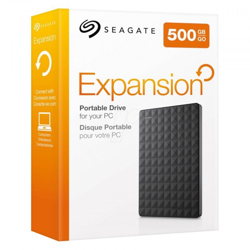 Disque Dur Externe Seagate  - 500Go