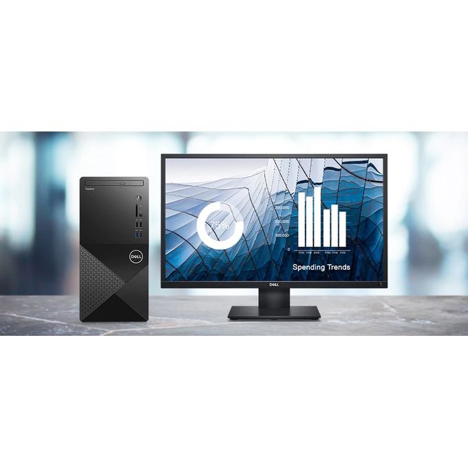 PC BUREAU Dell Vostro 3910 i3/4GB/1TB/DVD/DOS/ ECRAN 20" FHD 12 TH