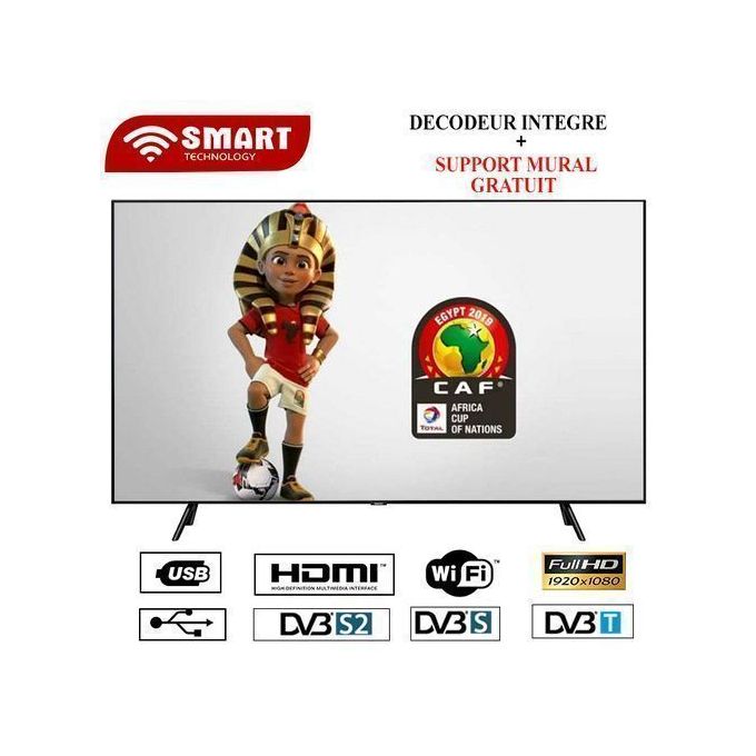 SMART TECHNOLOGY TV L ED 32"- STT-5032AA Analogique - HDMI - USB - Noir