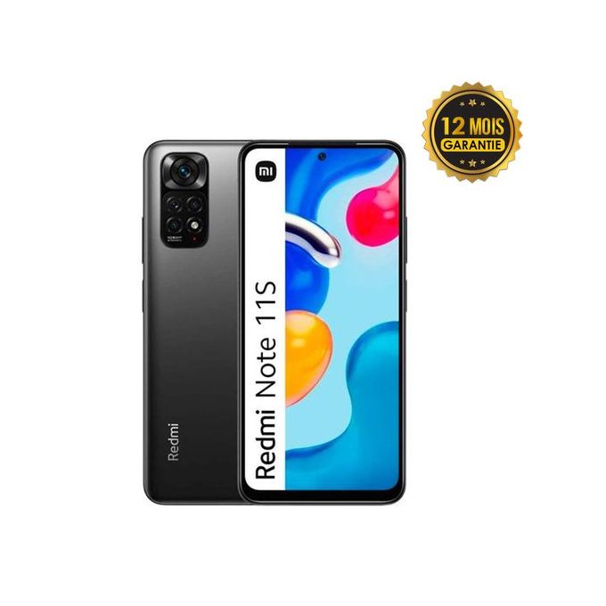 XIAOMI Redmi Note 11S - 6.43" - 108 Mpx - 6/128 Go - 5000MAH