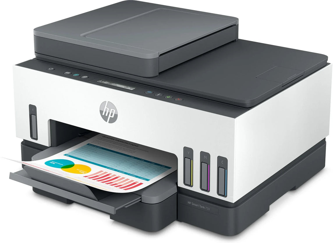 HP Smart Tank 750 All-in-One A jet d'encre thermique A4 4800 x 1200 DPI 15 ppm Wifi